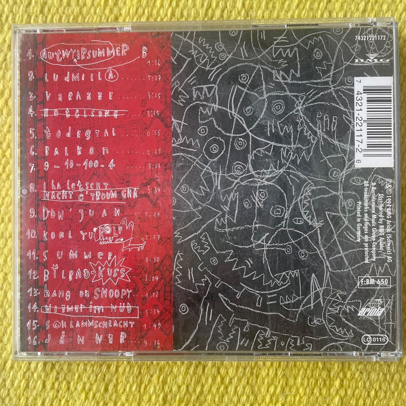 CD: PATENT OCHSNER-GMÜES – Usato da Rorschacherberg venduto da CD-Roli 1
