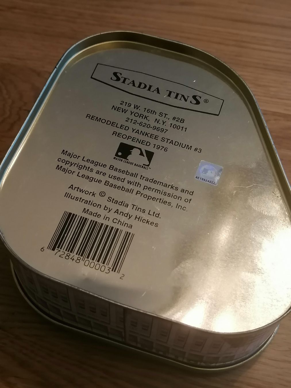 Autres décorations & accessoires: Yankee Stadium Blechdose - Stadia Tins - – D'occasion à Basel par vintagecollector 1