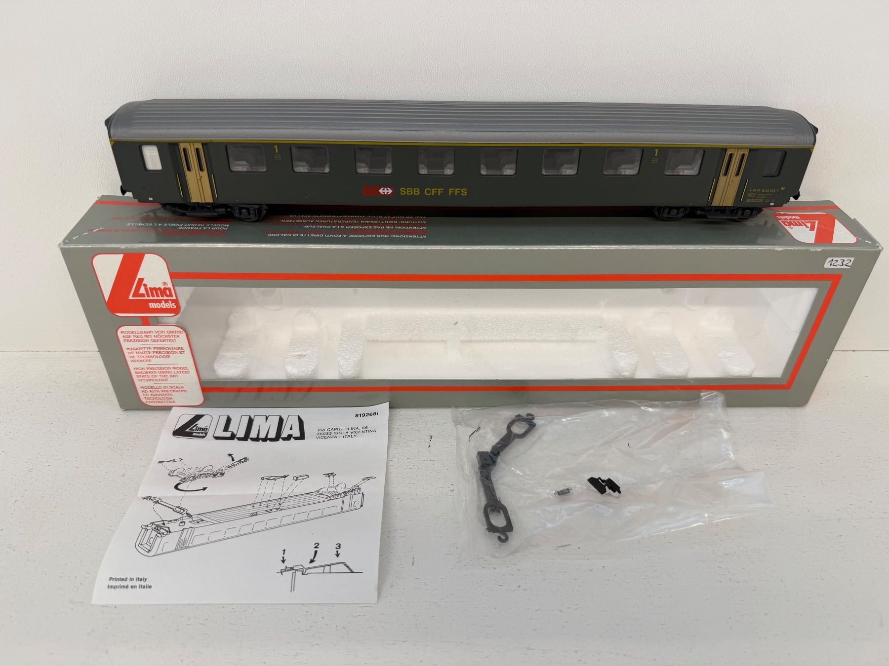 Lima Modellini di ferrovie: Lima 309297K SBB 1.Kl. H0 DC – Usato da Büsserach venduto da ModellbahnDepot 1