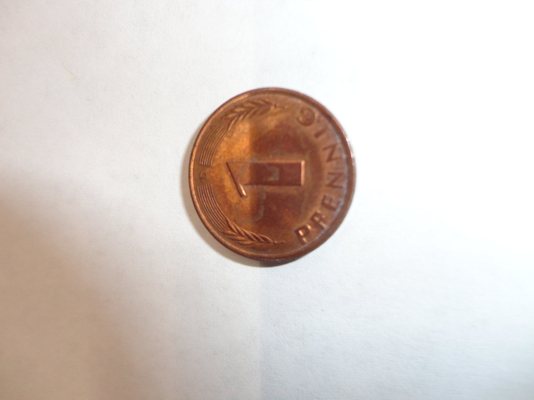 Alle Münzen: 1 Pfennig BRD (Total 2 Stück) – Gebraucht aus Villmergen von Venusmond 2