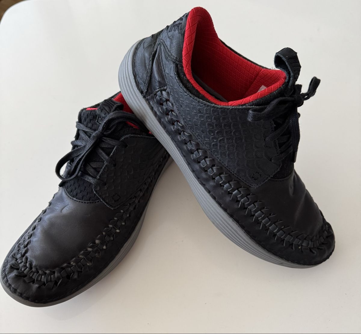 Nike Scarpe da uomo: Nike Solarsoft Moccasin Woven Premium QS – Usato da Genève venduto da AS27
