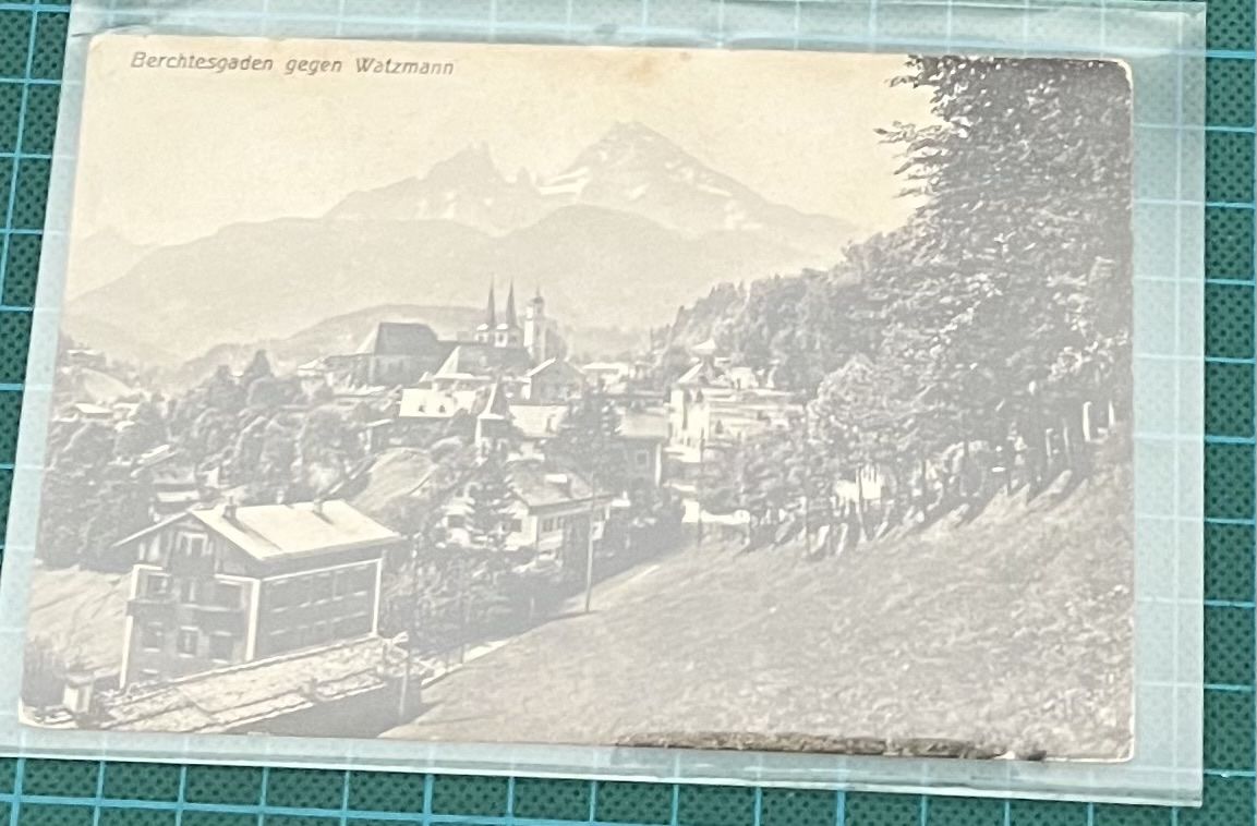 Ansichtskarten: Postkarte Berchtesgaden Weltkrieg  – Gebraucht aus Sevelen von Ritiplampi 1