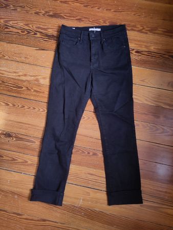 Jeans Levi's 724 High Rise Straight nero taglia 31