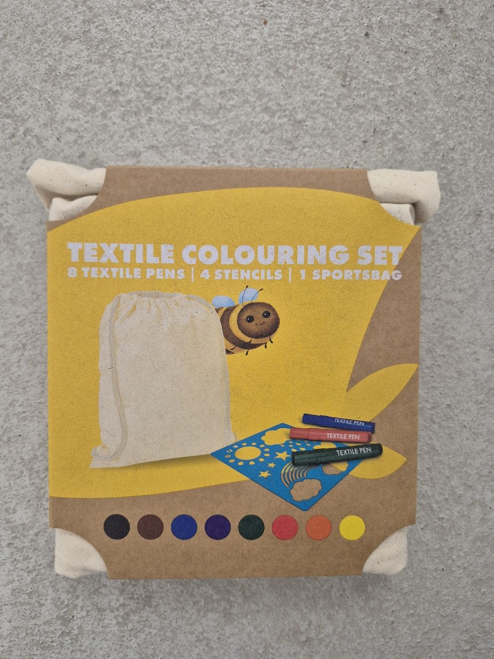 Penna & Evidenziatori: Textilstift Set - Neu, komplett – Nuovo e nell'imballaggio originale da Thun venduto da Reb80