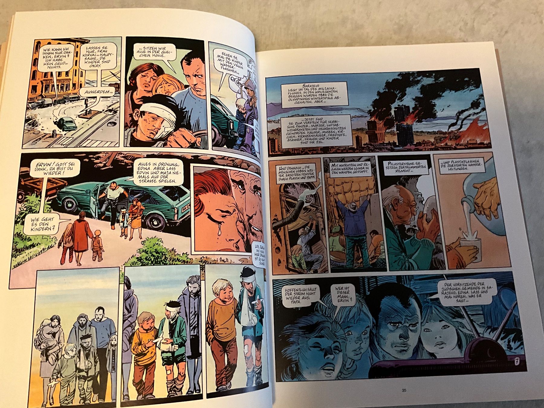 Fumetti: Fax aus Sarajevo (Joe Kubert) – Usato da Agriswil venduto da Ueli03 2