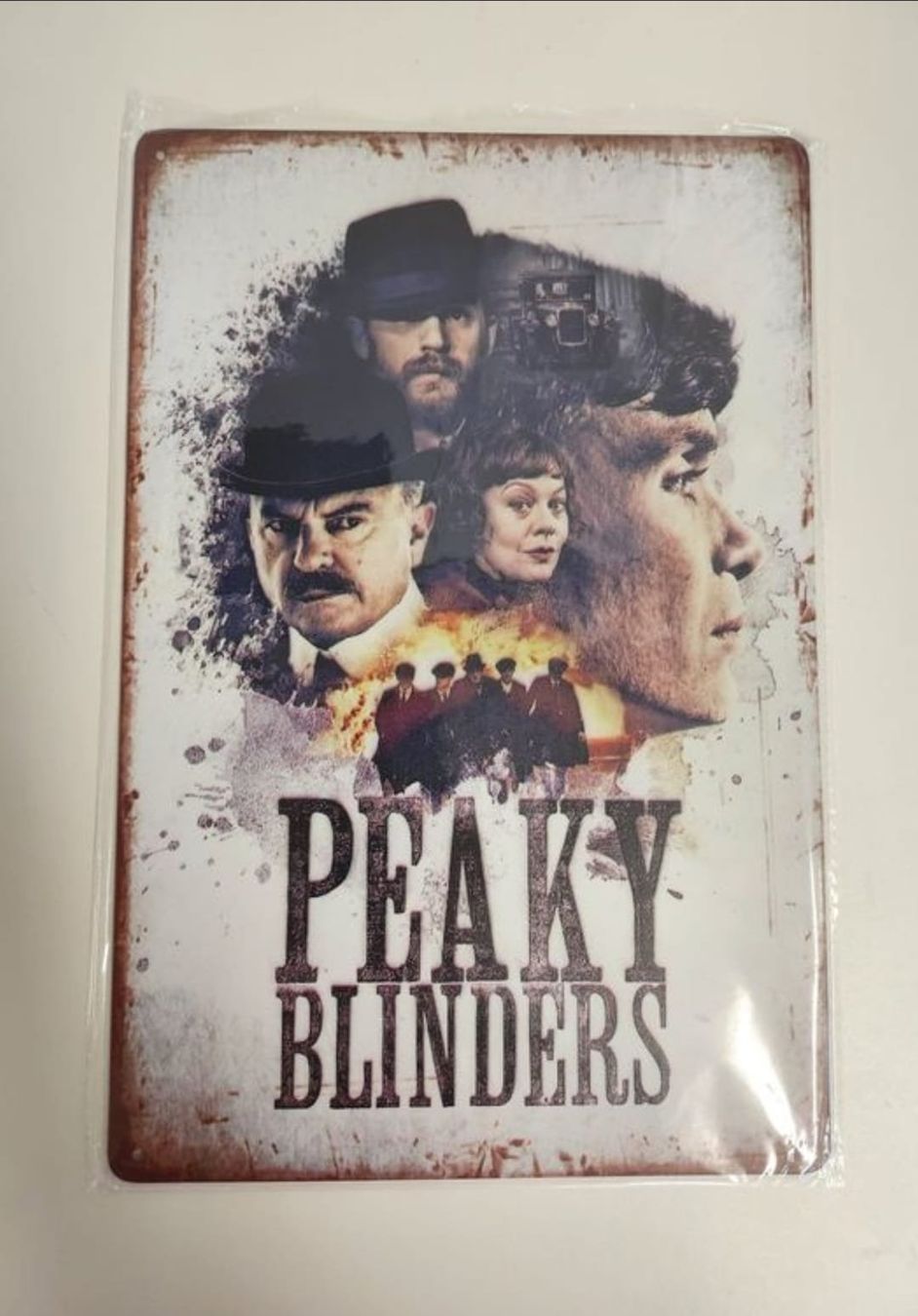 Insegne: Peaky Blinders Blechschild 20x30cm NEU – Nuovo e nell'imballaggio originale da Tuggen venduto da Santasbag