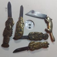 5 Taschenmesser mit Tiermotiven Nr.36