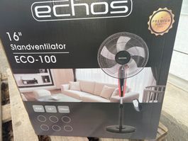 Echos Standventilator ECO-100, 16 Zoll, TOP für den Sommer!