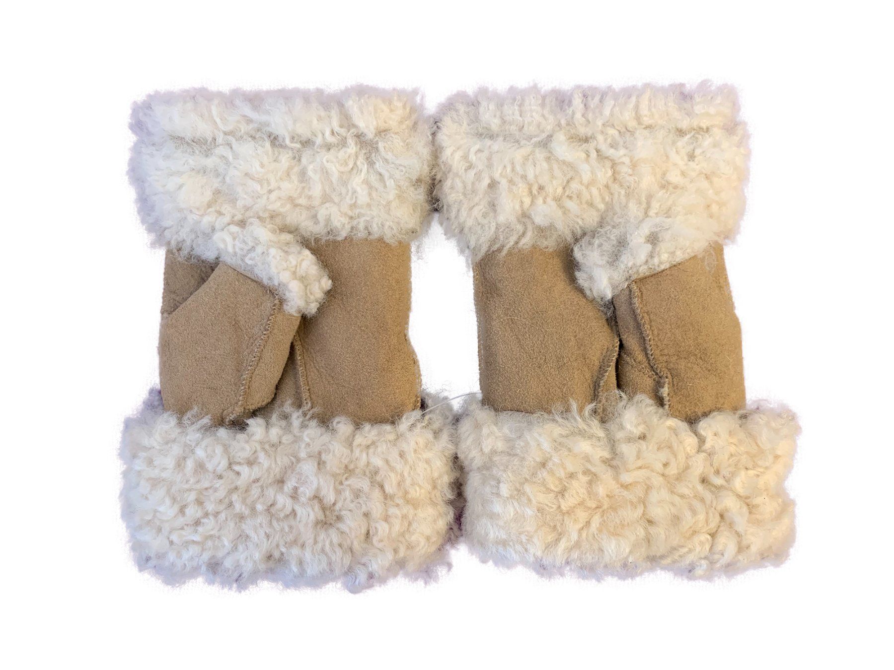 Guanti & manicotti: Schaffell Handschuhe fäustlinge 4 Farben – Nuovo e nell'imballaggio originale da Arbedo venduto da patagonialeatherrugs 1
