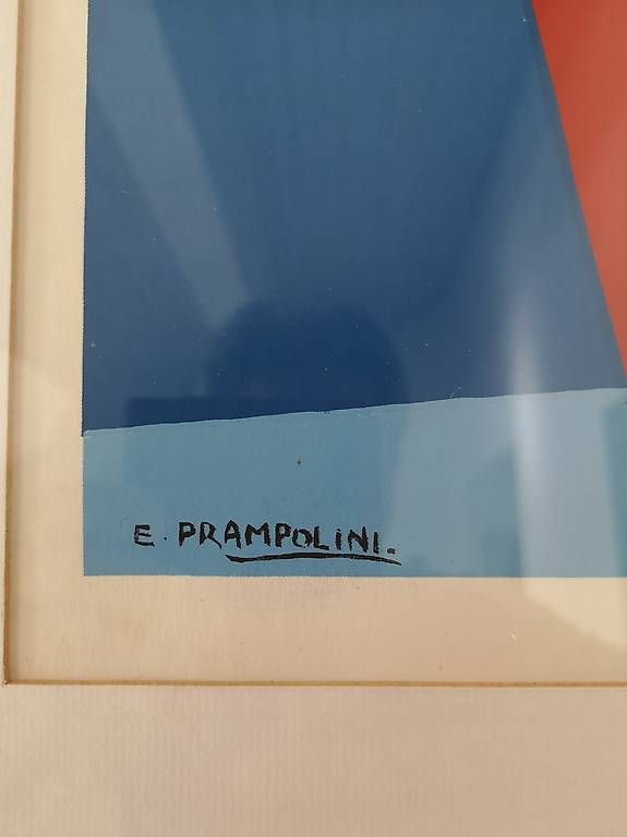 Grafica & Litografie: Enrico PRAMPOLINI 1894 - 1956 – Usato da Bulle venduto da italicum 1