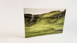 Leinwandbild Landschaft Wasserfall 20x30