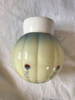 Kugellampe mit Spritzdecor