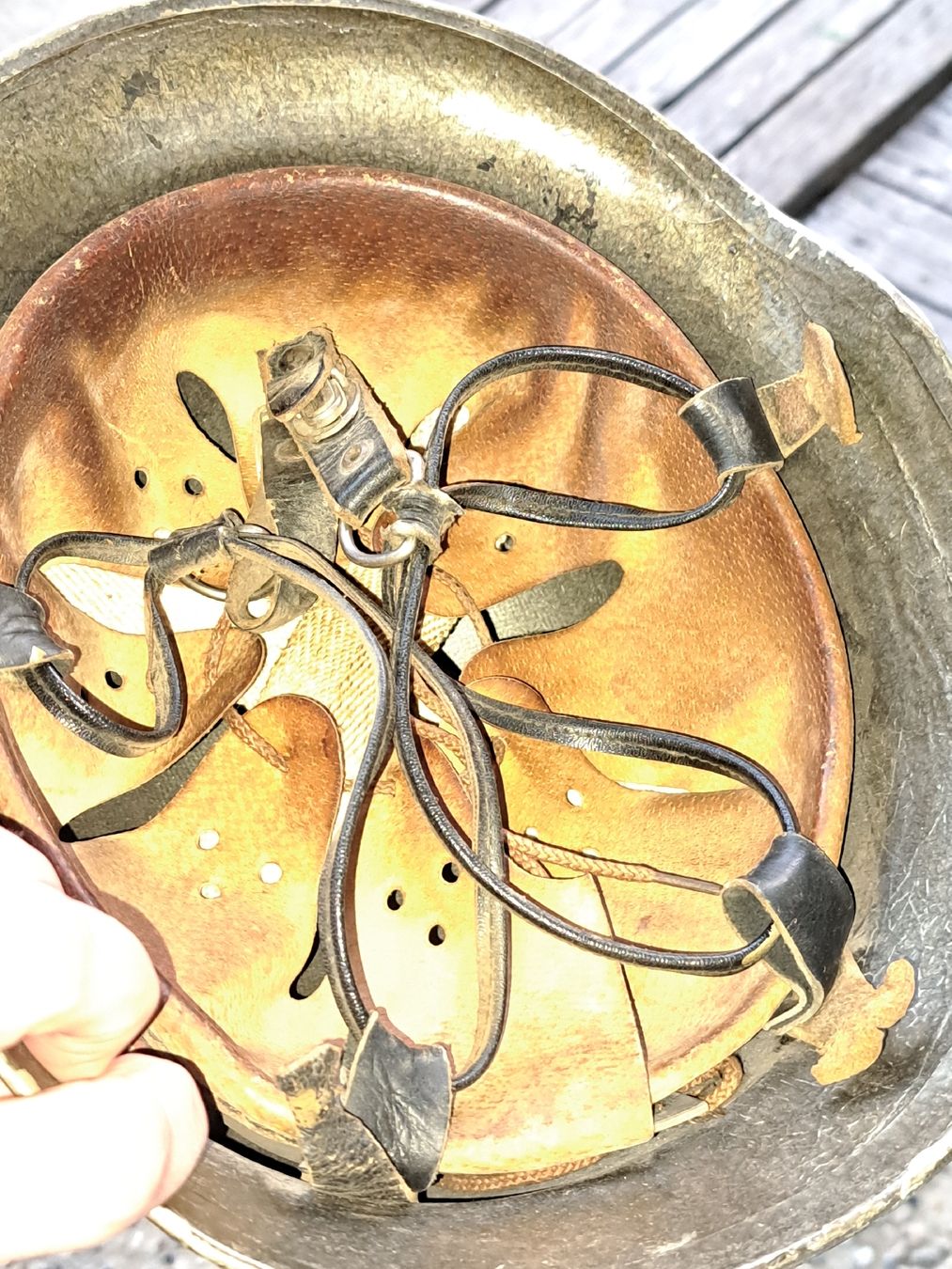 Abiti antichi: StahlHelm, M16  Rarität, – Usato da Kölliken venduto da Upcycling-by-Mc-TAM 4