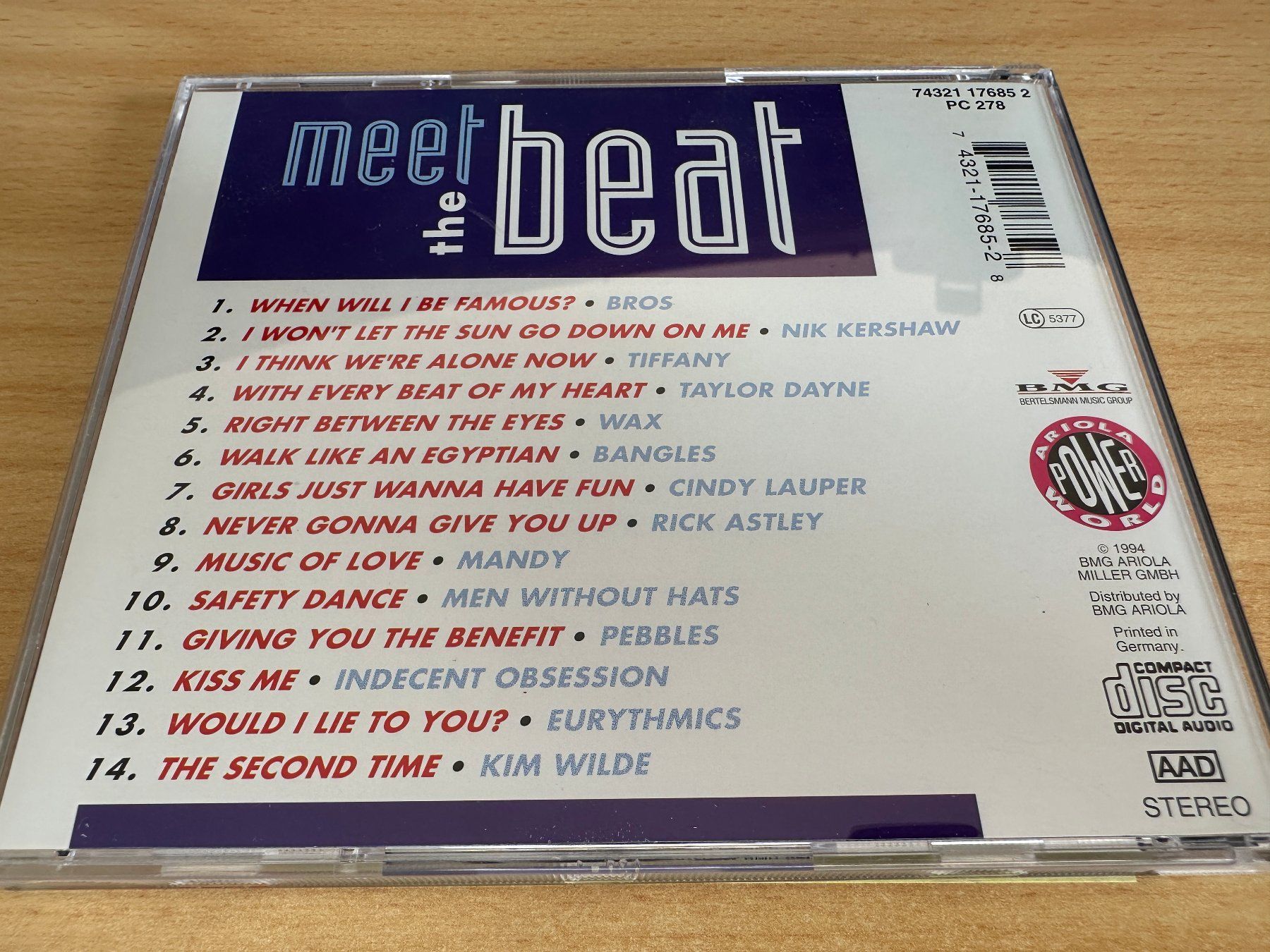 CD: Various – Meet The Beat – Usato da Rikon im Tösstal venduto da Alpenmutz 1