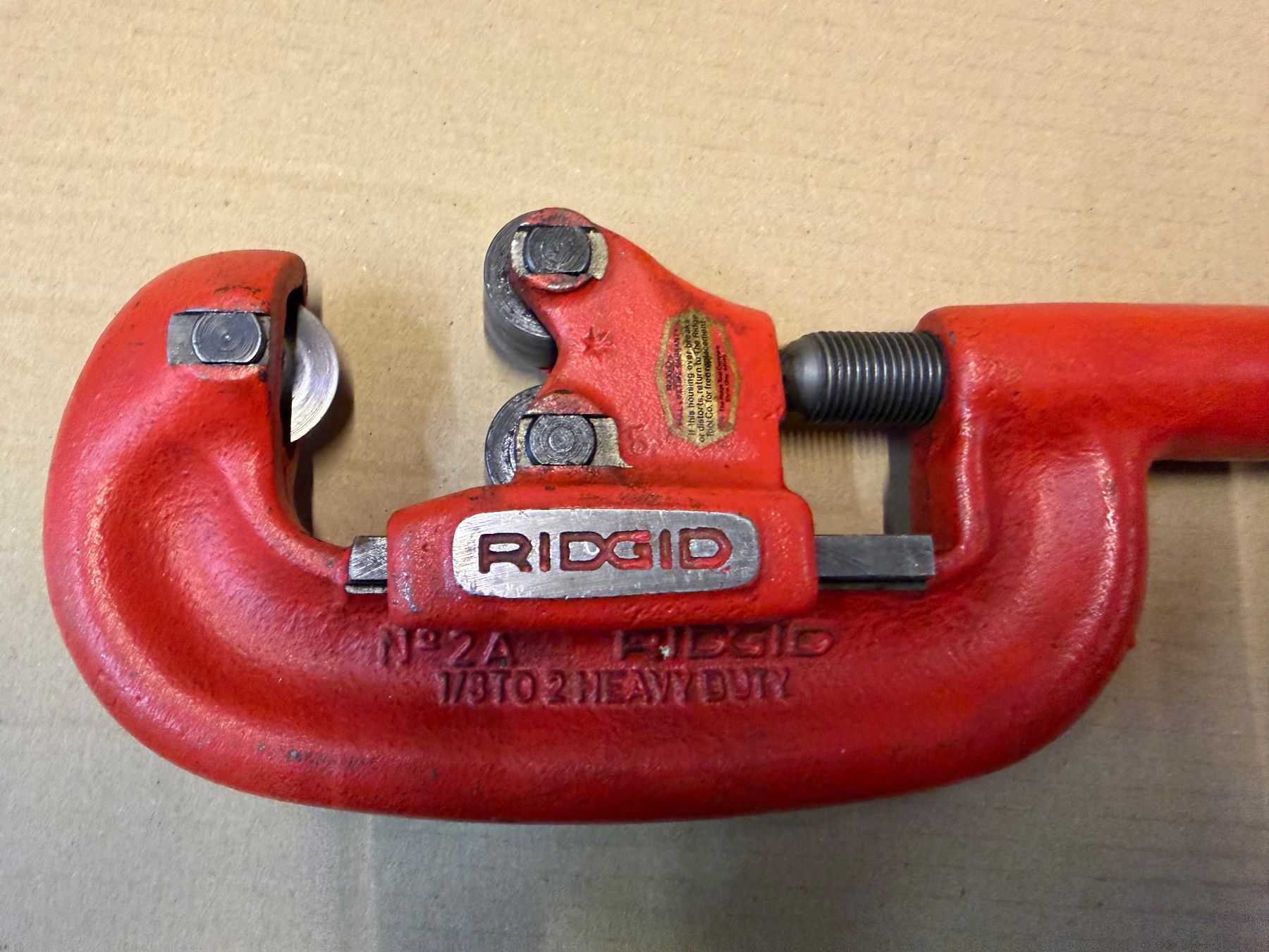 Ridgid Alle Werkzeuge: RIDGID Rohrabschneider – Gebraucht aus Necker von liq24 1