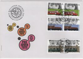 Pro Juventute Serie in Paaren aus MH auf illustriertem FDC
