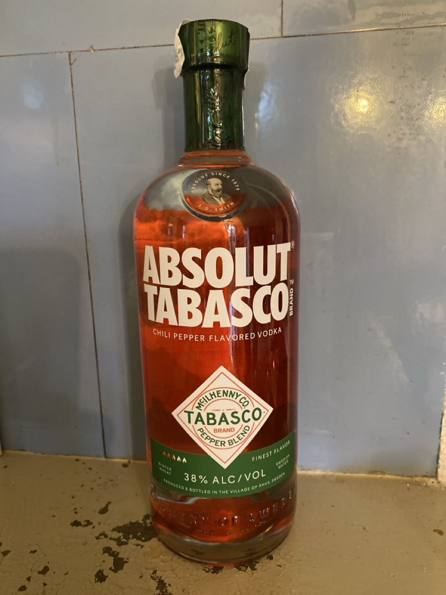 Absolut Vodka Spiritueux: Absolut Tabasco 1l – Neuf avec emballage d'origine à Burg AG par Lobo016