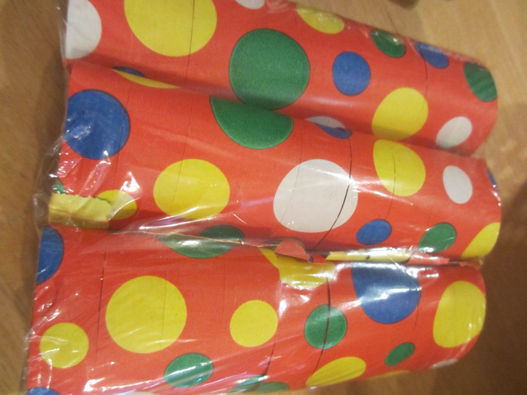 Tutte le decorazioni: Luftschlangen Clown und Dots – Nuovo (secondo la descrizione) da Herisau venduto da fan_h9qj 1