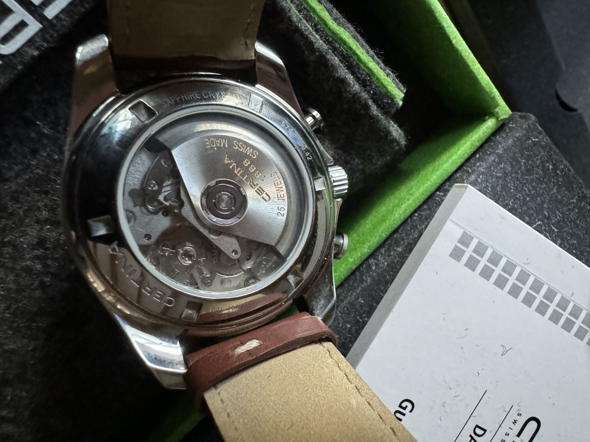 Certina Orologi: Toller neuer Herrenchronograph Certina DS Pilot, Automatic – Nuovo e nell'imballaggio originale da Rünenberg venduto da Fendi02 6