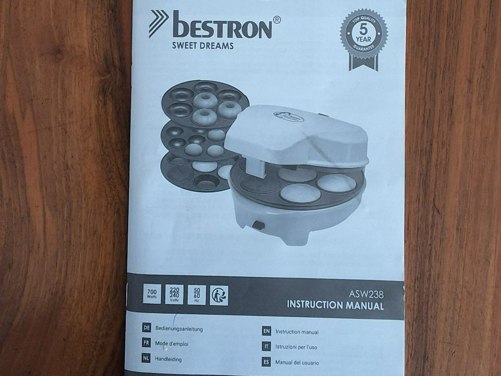 Elettrodomestici da cucina: Bestron Sweat Dreams 3-in-1 Cakemaker – Usato da Birrwil venduto da lea_7sf5 1