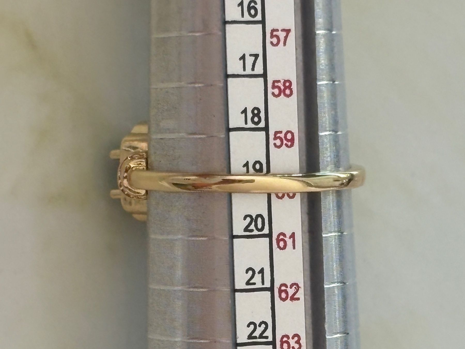 Anelli: Luxus Elegante Gr.19/9 Ring Farbe:  Gold/ blau – Nuovo (secondo la descrizione) da Biel-Bienne venduto da Roserosse13 7