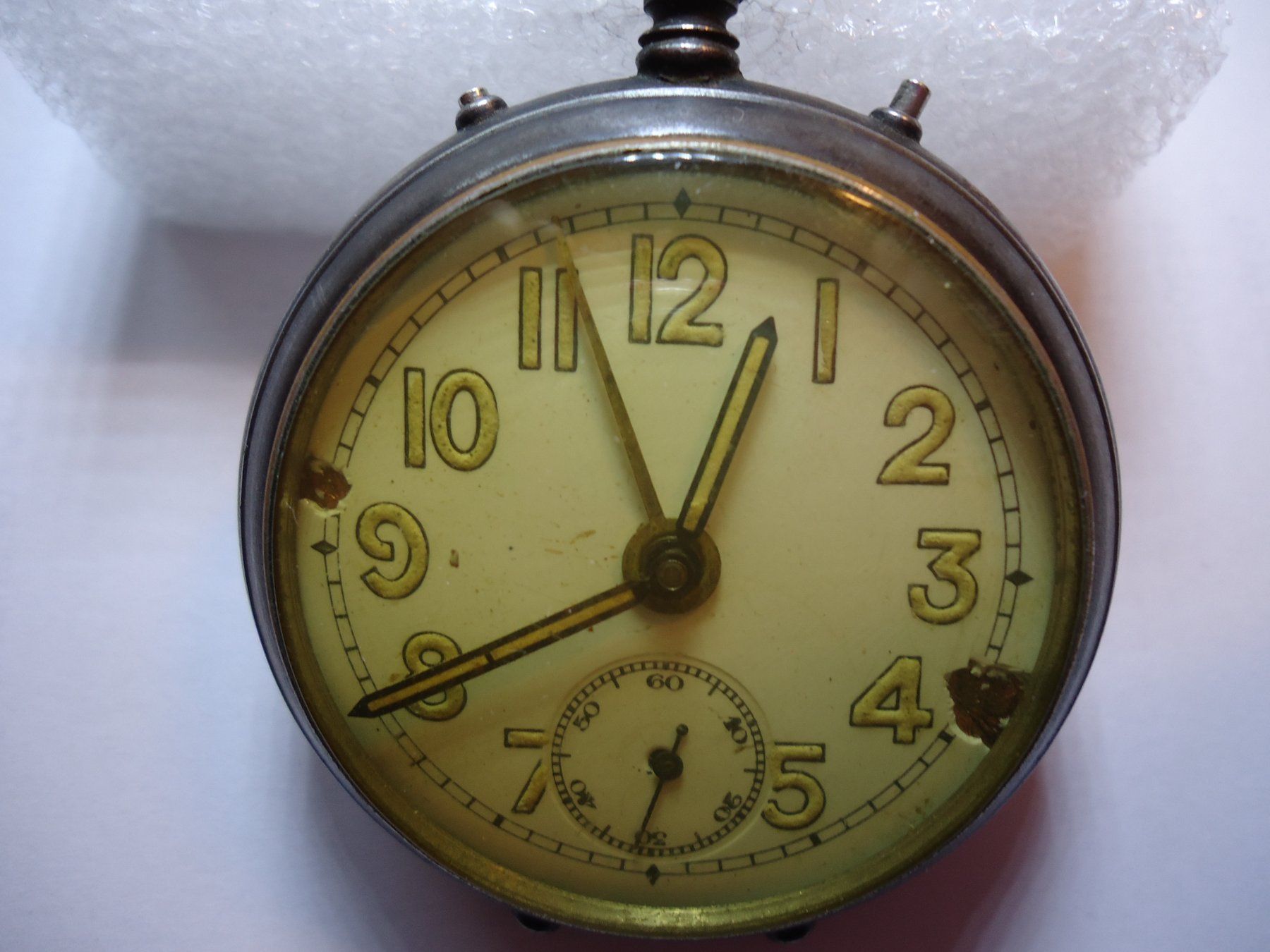 Junghans Orologi: Taschenuhr mit Wecker Junghans – Difettoso da Hinterkappelen venduto da Roku5 3