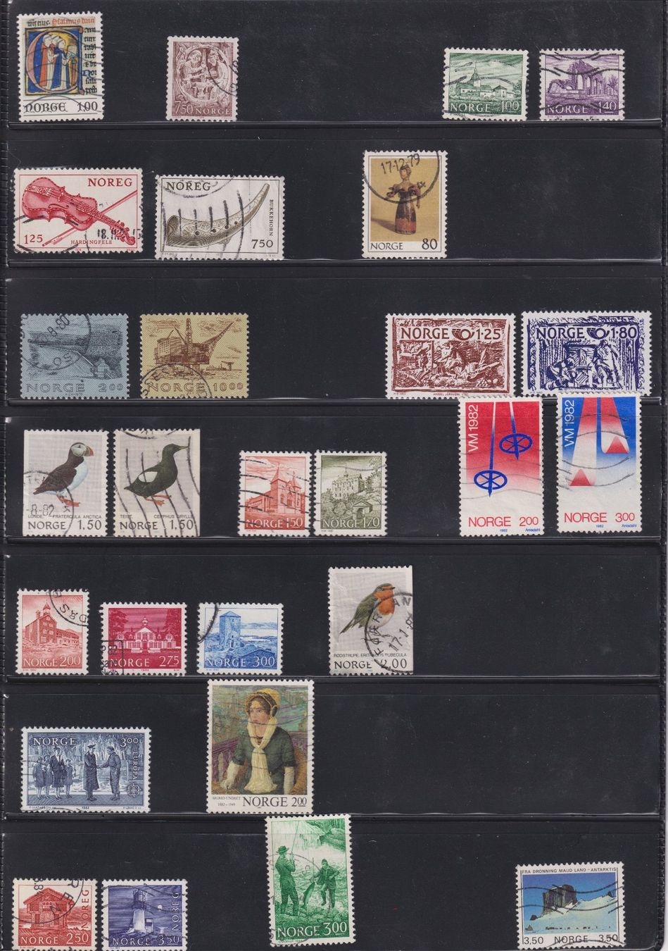 Alle Briefmarken: Norwegen divers – Gebraucht aus Bellach von qsearch 2