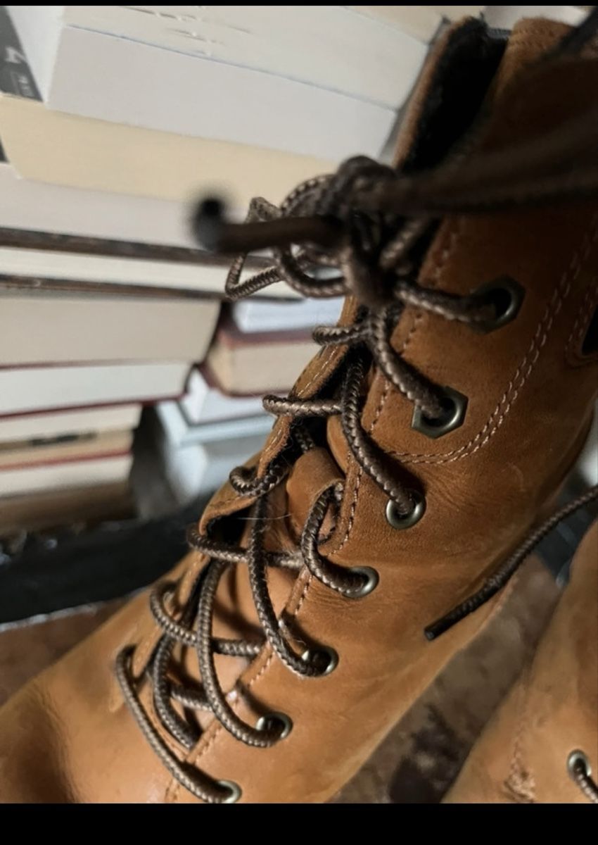 Timberland Scarpe da donna: Timberland Bottines à lacets en cuir taille37 – Usato da Yverdon-les-Bains venduto da mat_tv6q 4
