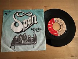 SPAN rare Single Little bit of sun SWISS 70's Berner Rock CH