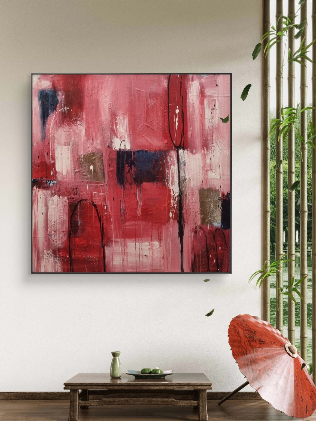 Dipinti: Originales abstraktes Bild 80x80cm – Nuovo (secondo la descrizione) da Urdorf venduto da Contra8 4