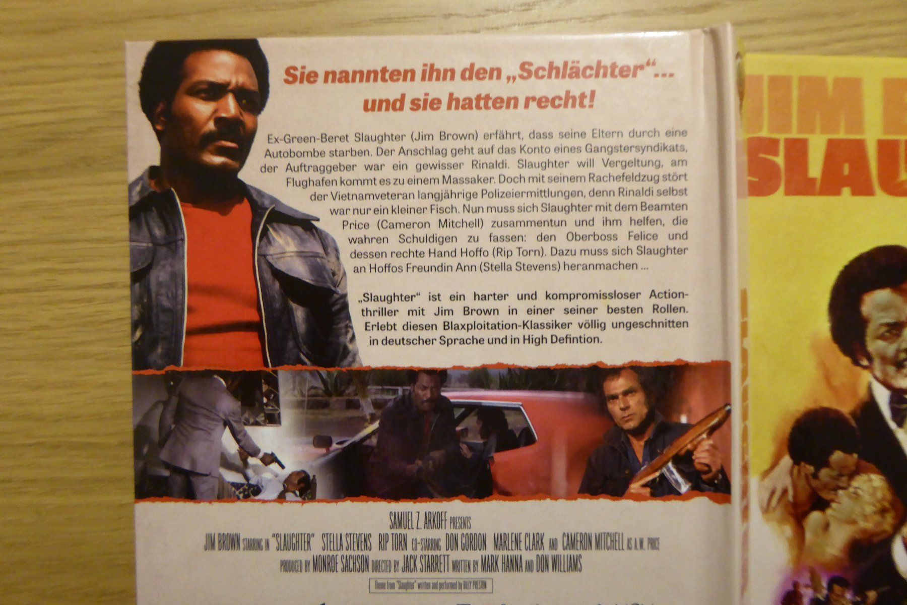 Tutti i DVDs: 1x Bluray 1xDVD Slaughter Mediabook – Usato da Allschwil venduto da Summelsarium 1
