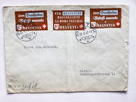 ZENSUR Brief - ZÜRICH 23.V.42 nach WIEN