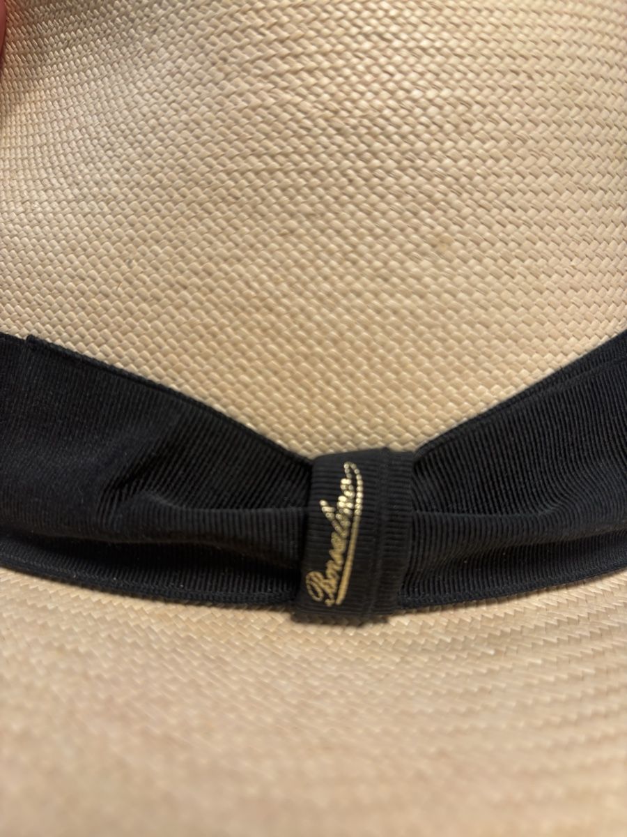 Borsalino Copricapi, berretti & cappellini: Borsalino Panama Hut, Grösse 62 – Usato da Teufen AR venduto da Alex2380 2