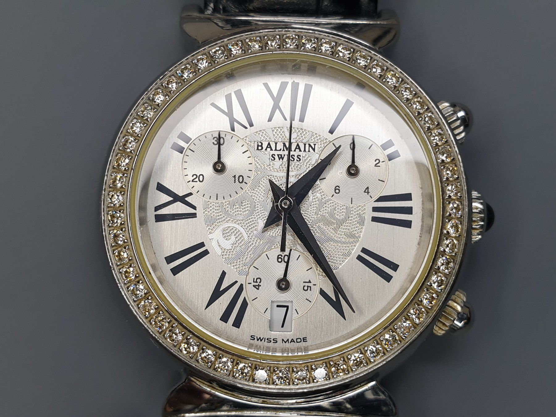 Balmain Orologi: Pierre Balmain mit Diamanten - 32mm – Usato da Neyruz FR venduto da Flyback 1