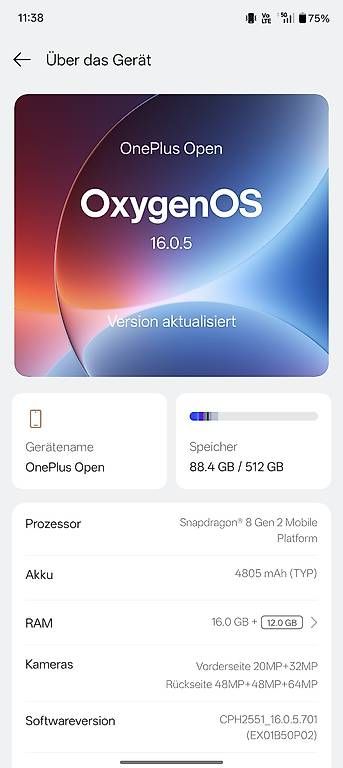 Telefoni cellulari / Smartphones: One Plus Open  – Usato da Brugg AG venduto da rog_v97d 3
