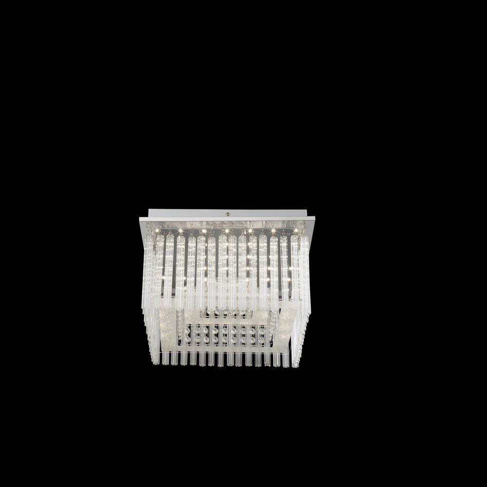 Lampadari & plafoniere: LED Deckenleuchte, Chrom, 36 cm x 36 cm – Nuovo (secondo la descrizione) da Kreuzlingen venduto da Smart-Light 5