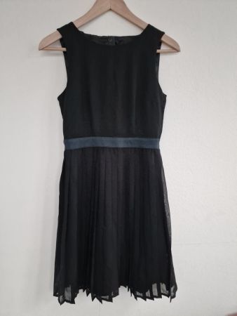 Damen Kleid H&M Gr. 36 S Schwarz