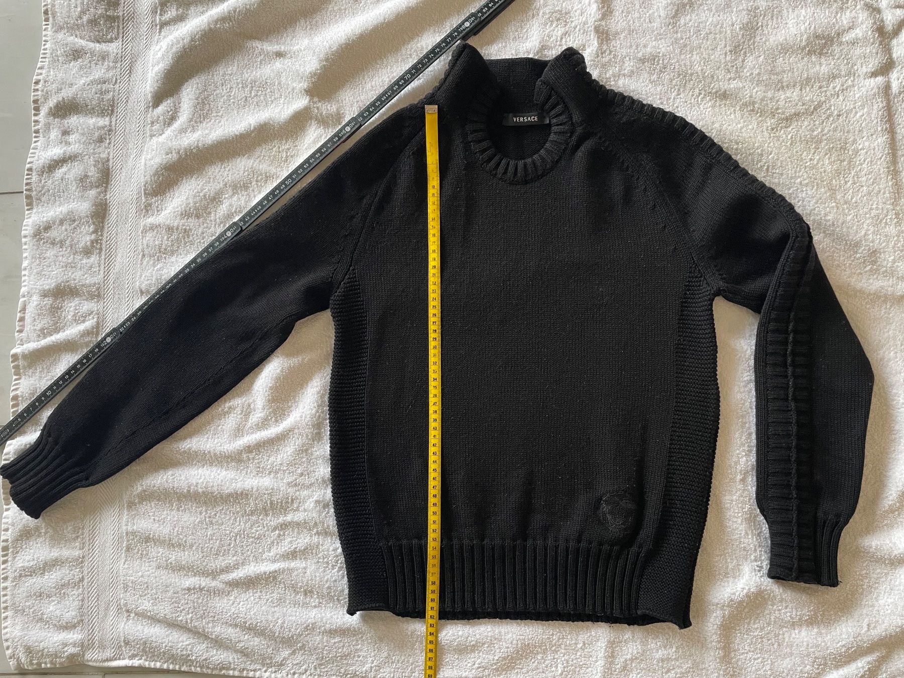 Versace Maglioni & Felpe: Versace Winter Pullover Gr 48 schwarz – Usato da Unterengstringen venduto da DeaundHeinz 4