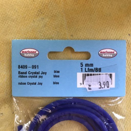 Dekobänder: LOT BAND CRYSTAL JOY BLAU 5MM – Neu und originalverpackt aus Ostermundigen von wini63 2