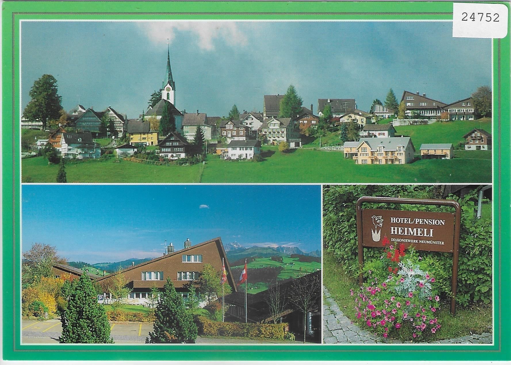 Cartoline postali: Hotel/Pension Heimeli Diakoniewerk – Antico da Ettingen venduto da Kartenplanet