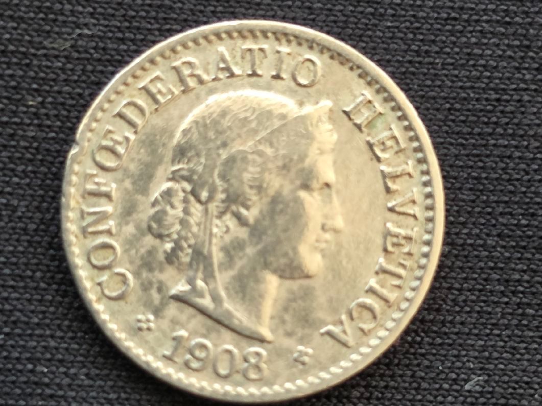 Tutti le monete: 5 cts 1903 – Usato da Genève venduto da bbastos