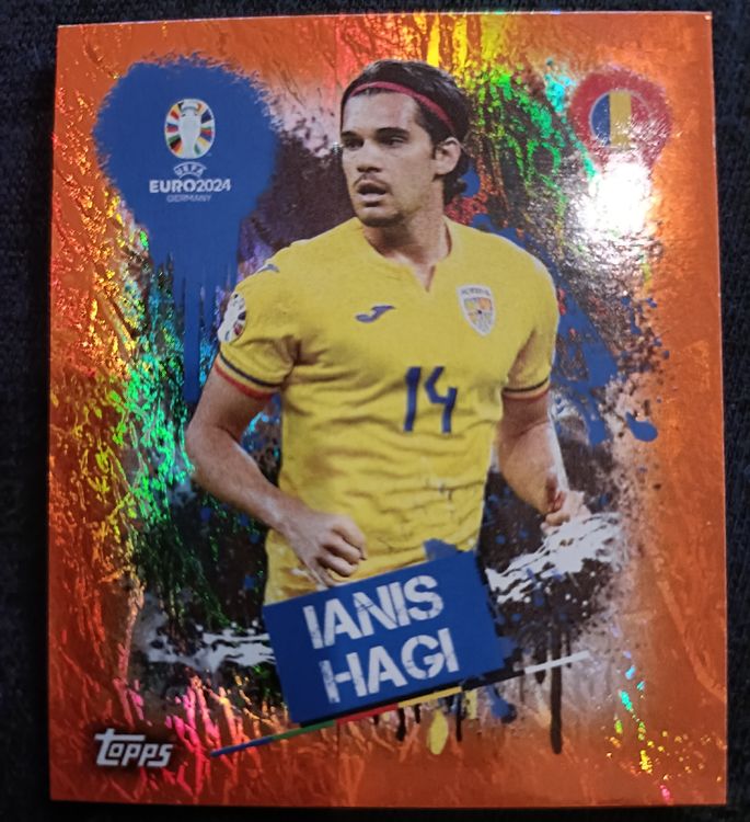 TOPPS EURO 2024 Match Attax Karte Challenger CP 24 Ianis Hagi CP24 Rumänien EUR 1,49 - DE