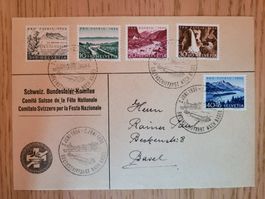 Pro Patria Satz, 2. Juni 1954, 50 Jahre Rheinschifffahrt