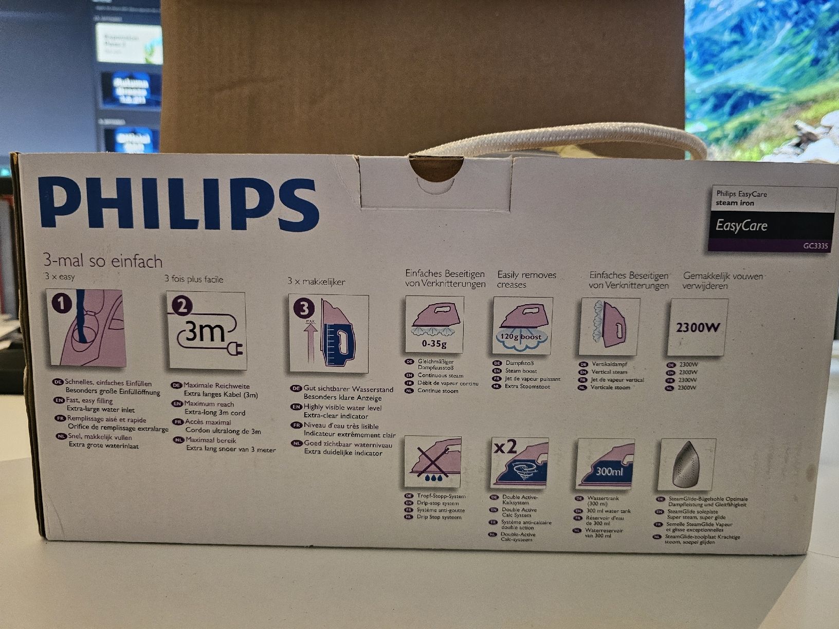 Philips Ferri da stiro: Dampfbügeleisen Philips gebraucht – Usato da Zürich venduto da SelinaA. 3
