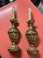 Antike Wandlampen, 2 Stk., Goldfarben, Vintage Look!