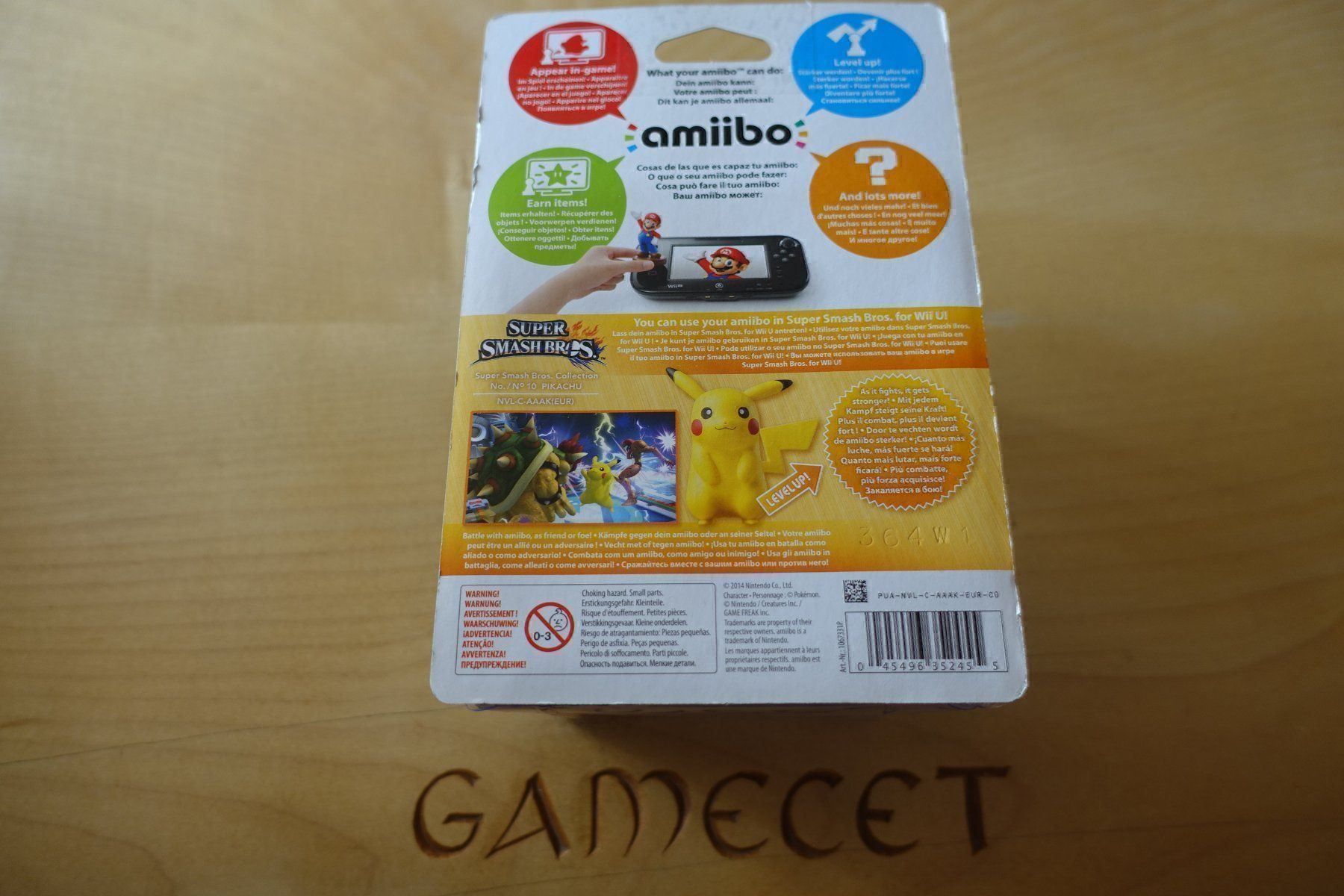 Nintendo Statuette: Pikachu °10 - Super Smash Bros. Amiibo – Nuovo e nell'imballaggio originale da Steinach venduto da Gamecet 1