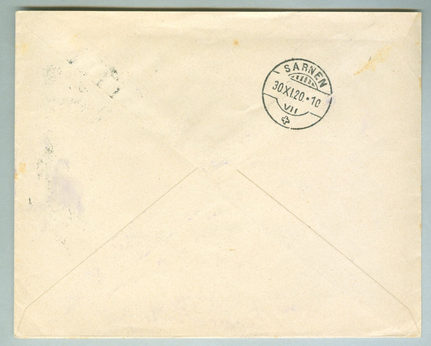 Tutti i francobolli: 1920 Schweiz Bedarfspost – Usato da Zürich venduto da yago-rot 1
