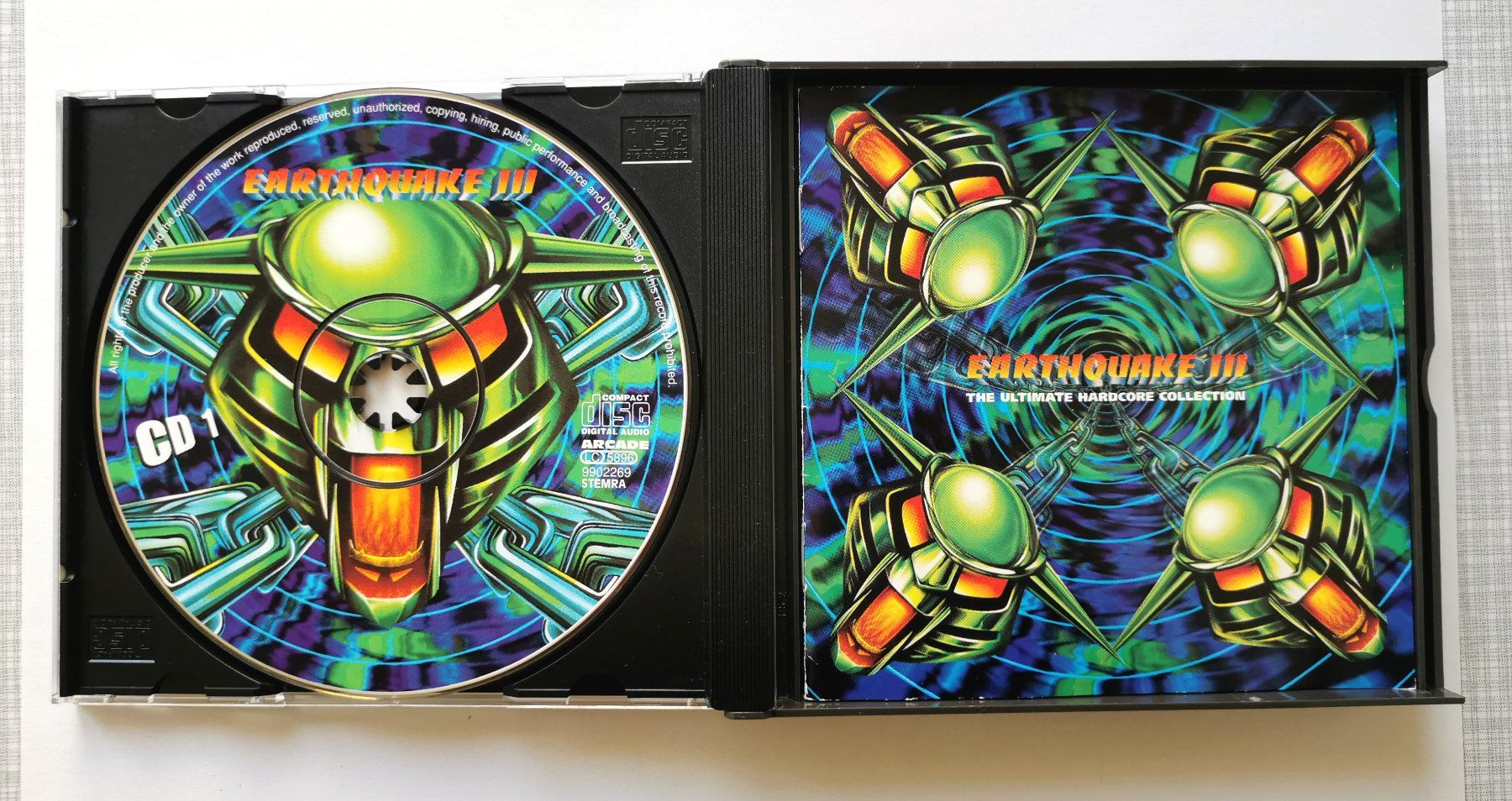 CD: Earthquake III - The Ultimate Hardcore Collection - 2CD – Usato da Basel venduto da Scarrabus 1