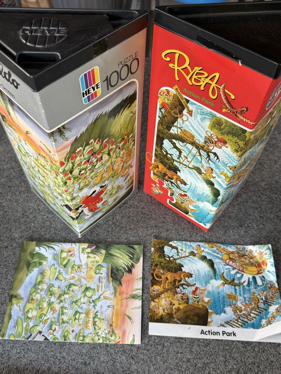 Heye Puzzle: 7 Stk Heye Puzzle Wimmelbild 1000 500 – Usato da Deitingen venduto da Himhip 3