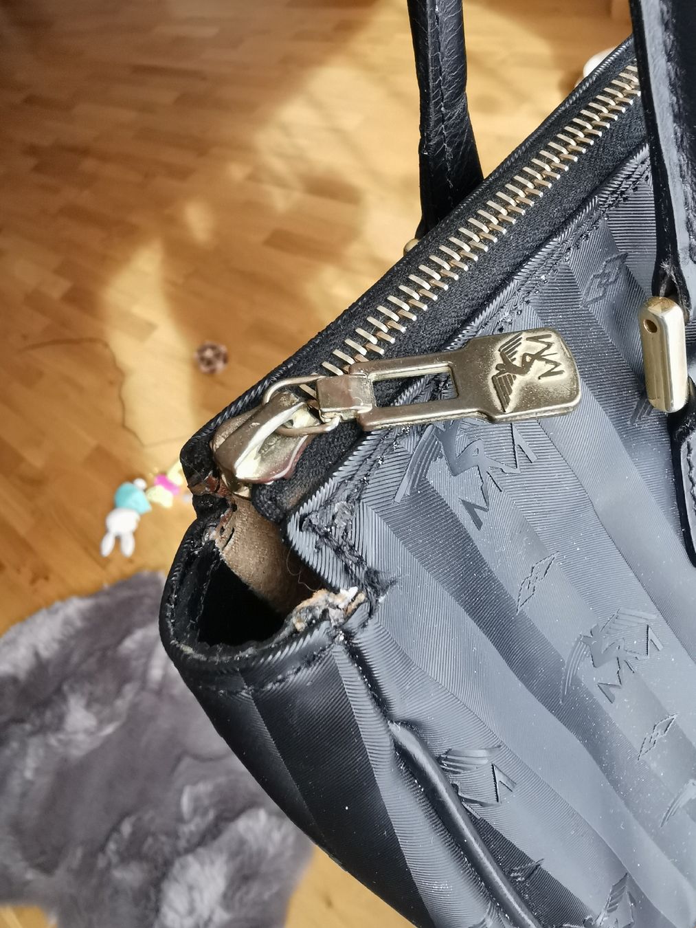 Maison Mollerus Borse da donna: MAISON MOLLERUS Schultertasche schwarz – Usato da Weinfelden venduto da Heldin11 3